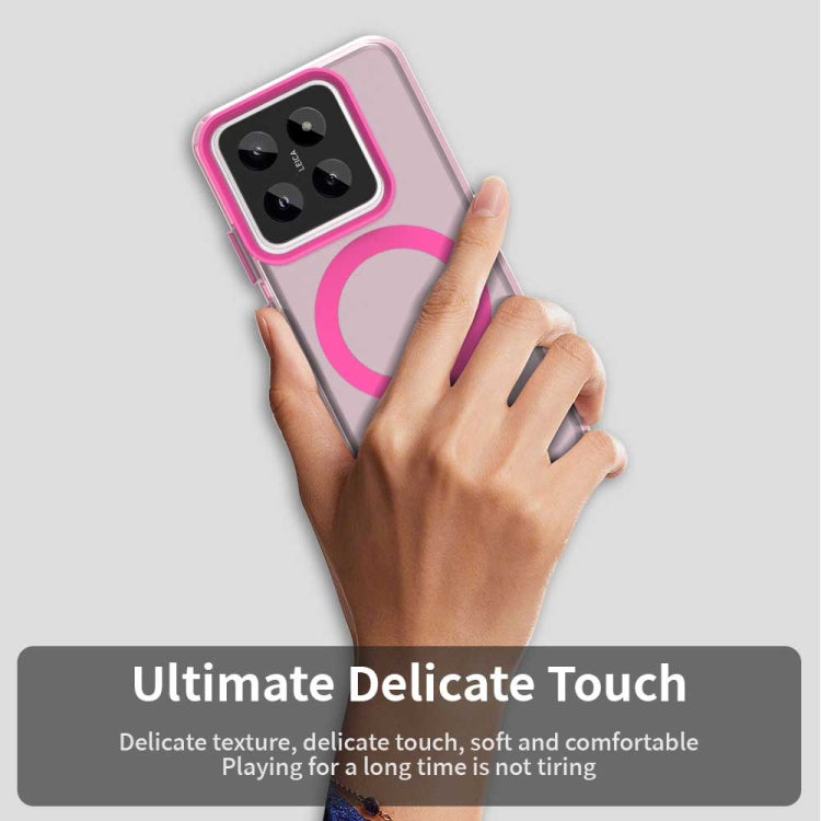 For Xiaomi 14 Pro Candy Magsafe PC Hybrid TPU Phone Case