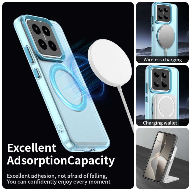 For Xiaomi 14 Pro Candy Magsafe PC Hybrid TPU Phone Case