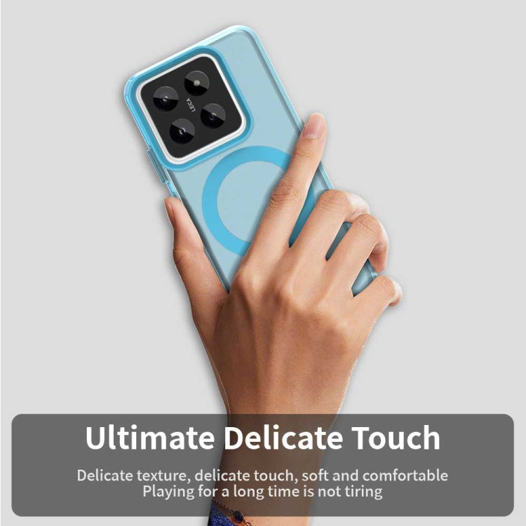 For Xiaomi 14 Pro Candy Magsafe PC Hybrid TPU Phone Case