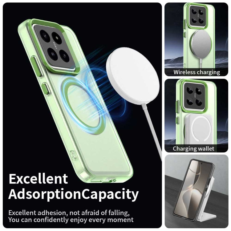 For Xiaomi 14 Pro Candy Magsafe PC Hybrid TPU Phone Case