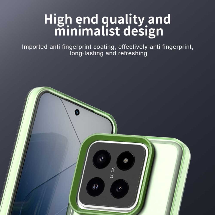For Xiaomi 14 Pro Candy Magsafe PC Hybrid TPU Phone Case
