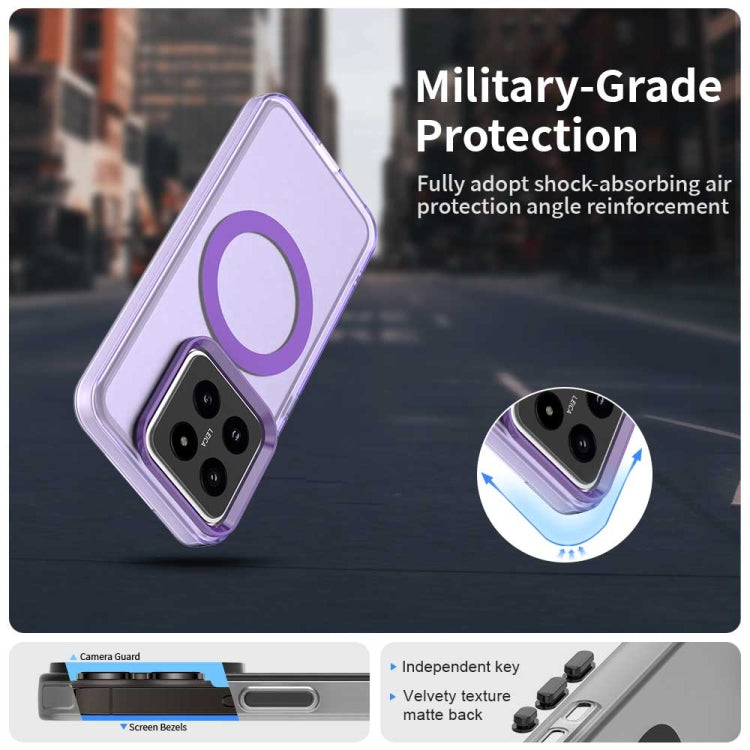 For Xiaomi 14 Pro Candy Magsafe PC Hybrid TPU Phone Case