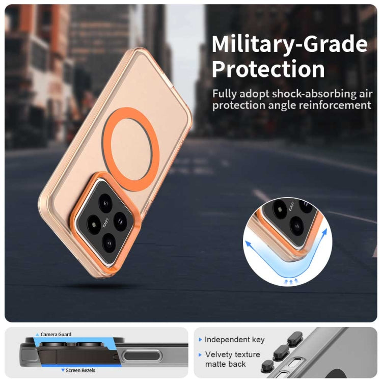 For Xiaomi 14 Candy Magsafe PC Hybrid TPU Phone Case