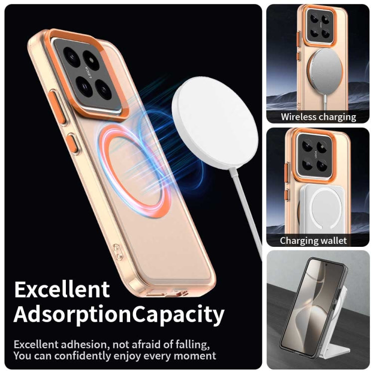 For Xiaomi 14 Candy Magsafe PC Hybrid TPU Phone Case