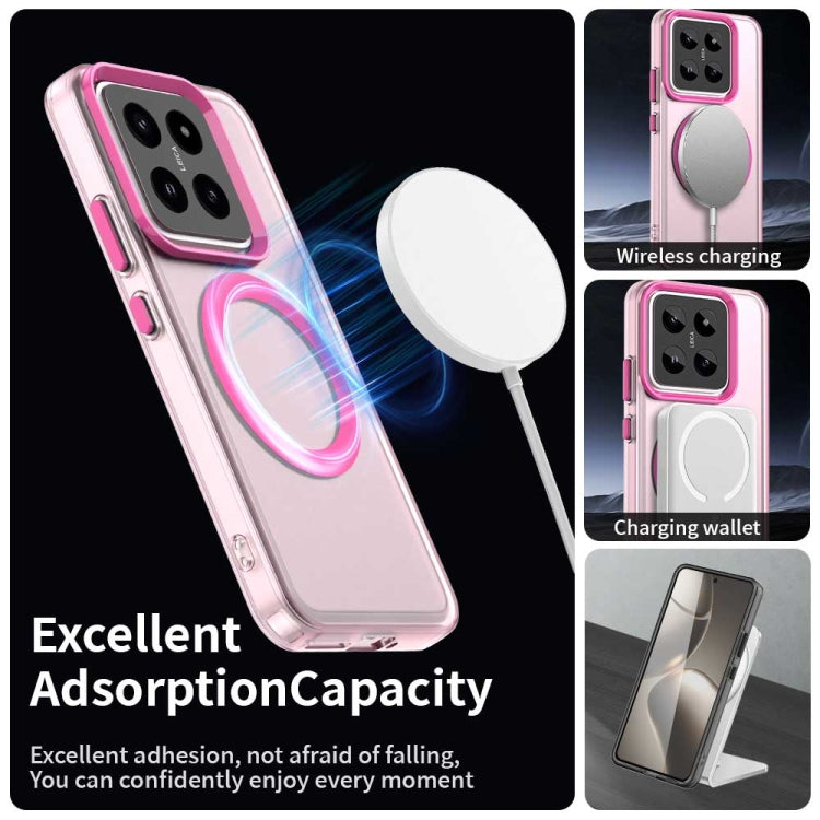 For Xiaomi 14 Candy Magsafe PC Hybrid TPU Phone Case