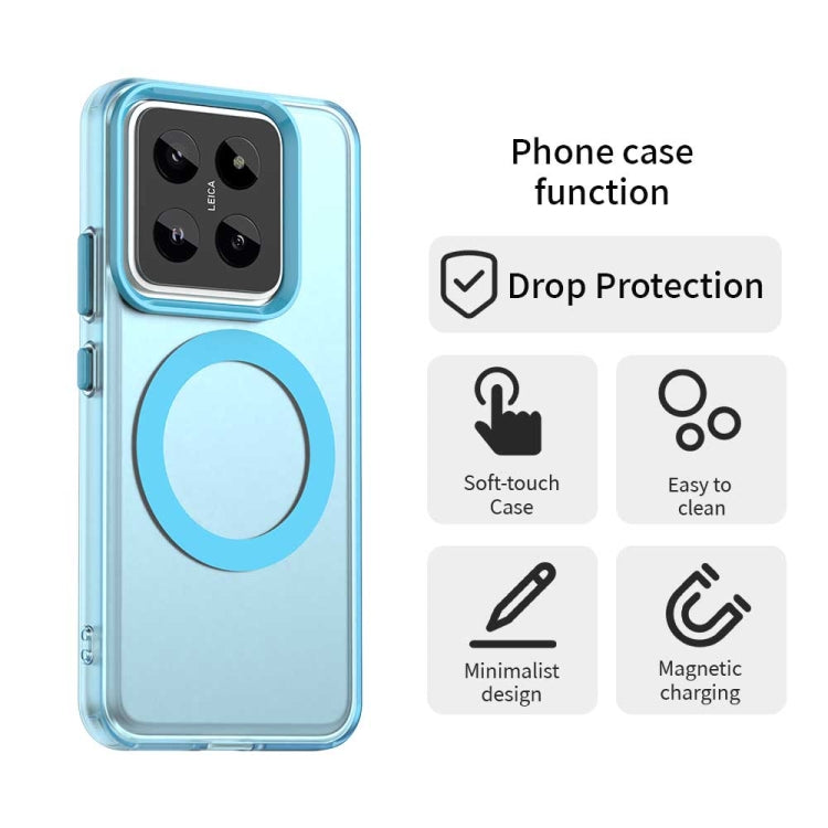 For Xiaomi 14 Candy Magsafe PC Hybrid TPU Phone Case
