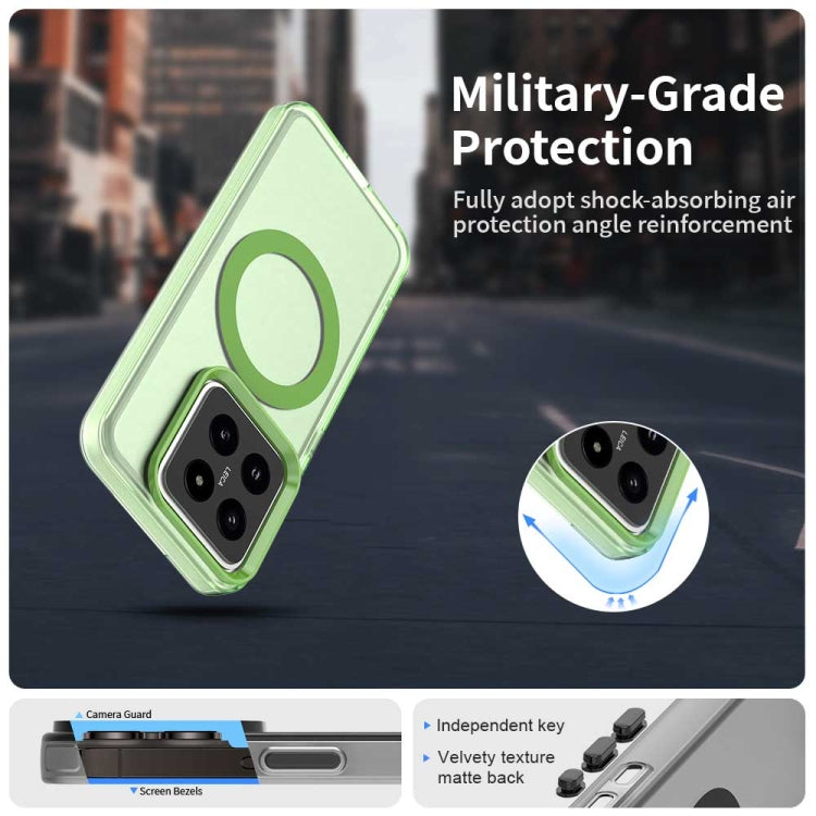 For Xiaomi 14 Candy Magsafe PC Hybrid TPU Phone Case