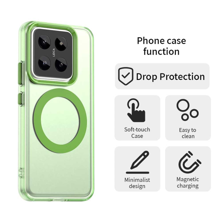 For Xiaomi 14 Candy Magsafe PC Hybrid TPU Phone Case