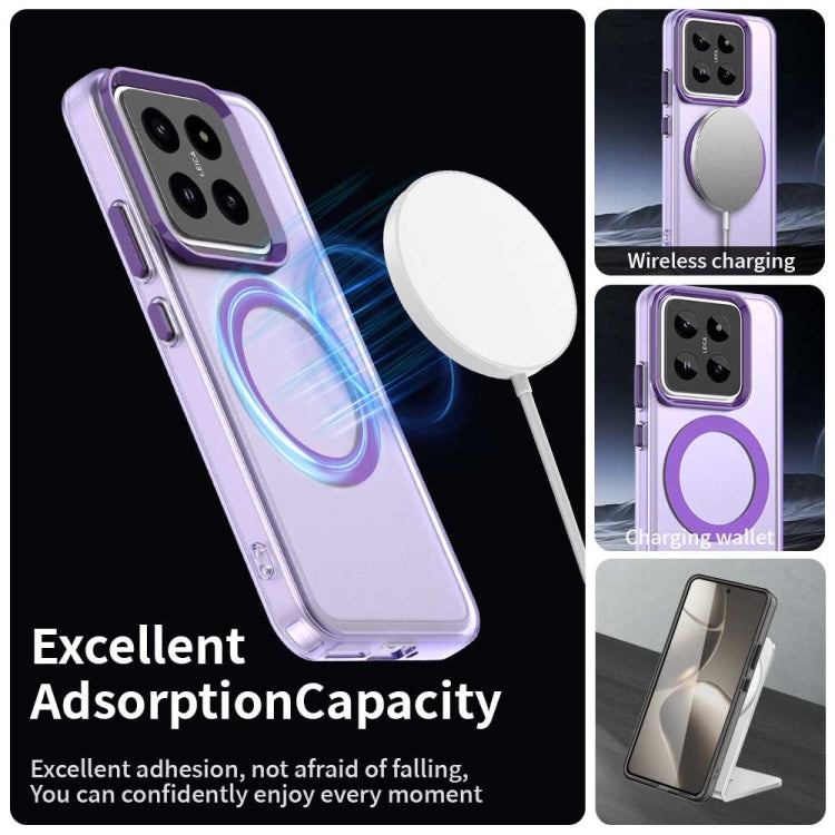 For Xiaomi 14 Candy Magsafe PC Hybrid TPU Phone Case