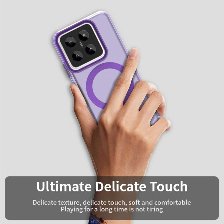 For Xiaomi 14 Candy Magsafe PC Hybrid TPU Phone Case