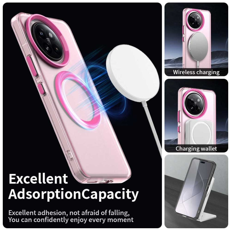 For Xiaomi 14 Civi Candy Magsafe PC Hybrid TPU Phone Case