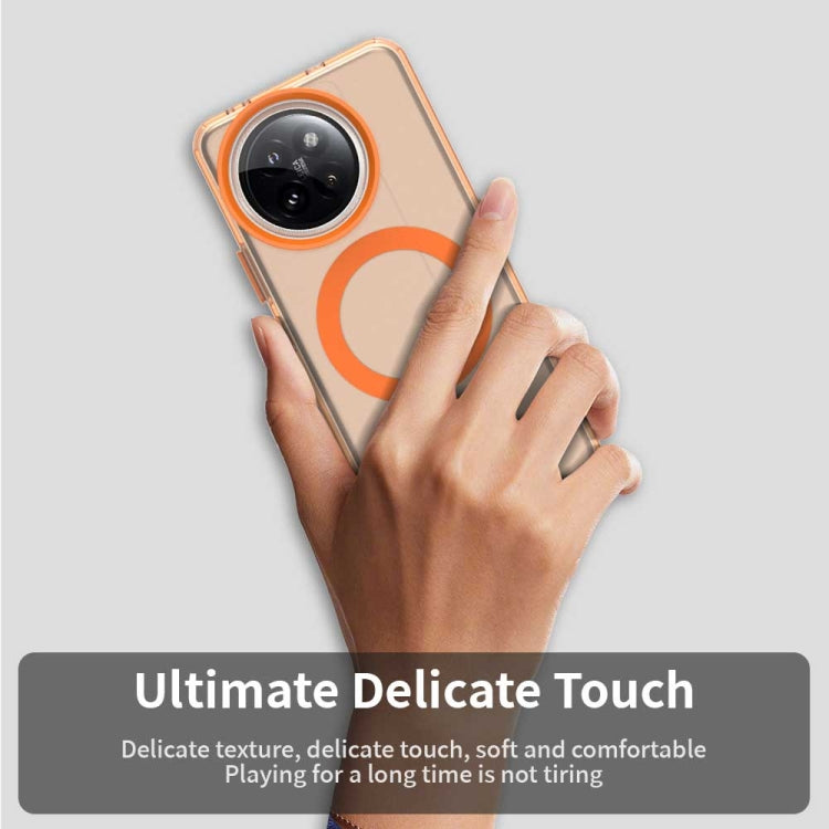 For Xiaomi Civi 4 Pro Candy Magsafe PC Hybrid TPU Phone Case
