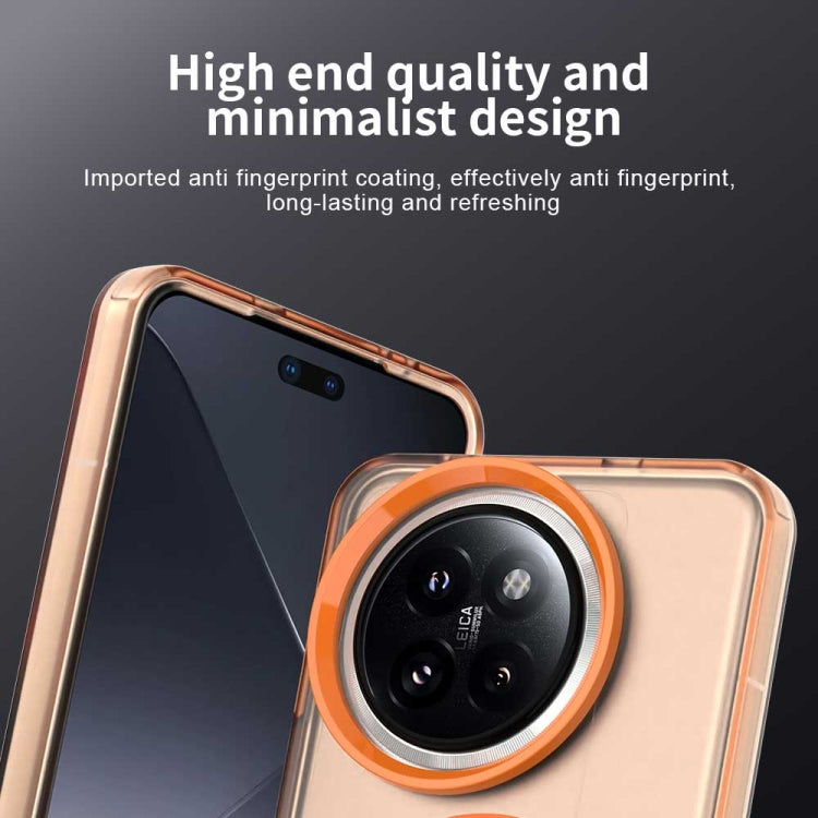 For Xiaomi Civi 4 Pro Candy Magsafe PC Hybrid TPU Phone Case