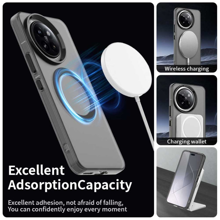 For Xiaomi Civi 4 Pro Candy Magsafe PC Hybrid TPU Phone Case