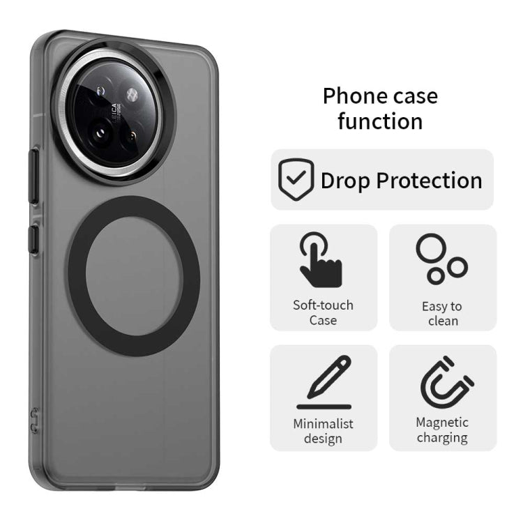 For Xiaomi Civi 4 Pro Candy Magsafe PC Hybrid TPU Phone Case