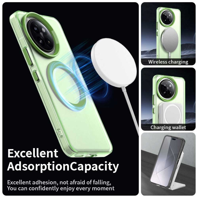 For Xiaomi Civi 4 Pro Candy Magsafe PC Hybrid TPU Phone Case
