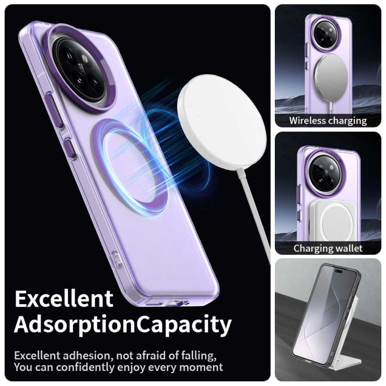 For Xiaomi Civi 4 Pro Candy Magsafe PC Hybrid TPU Phone Case