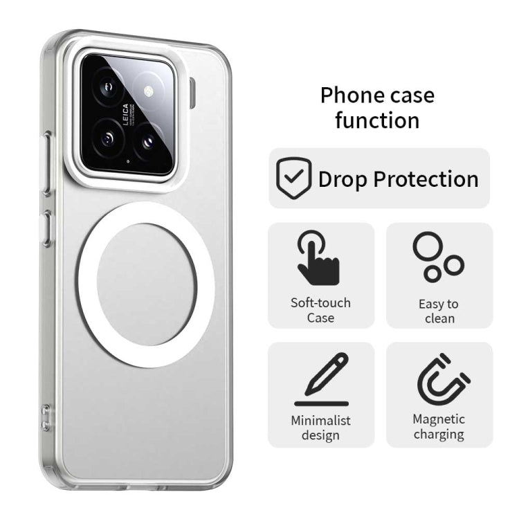 For Xiaomi 15 Candy Magsafe PC Hybrid TPU Phone Case