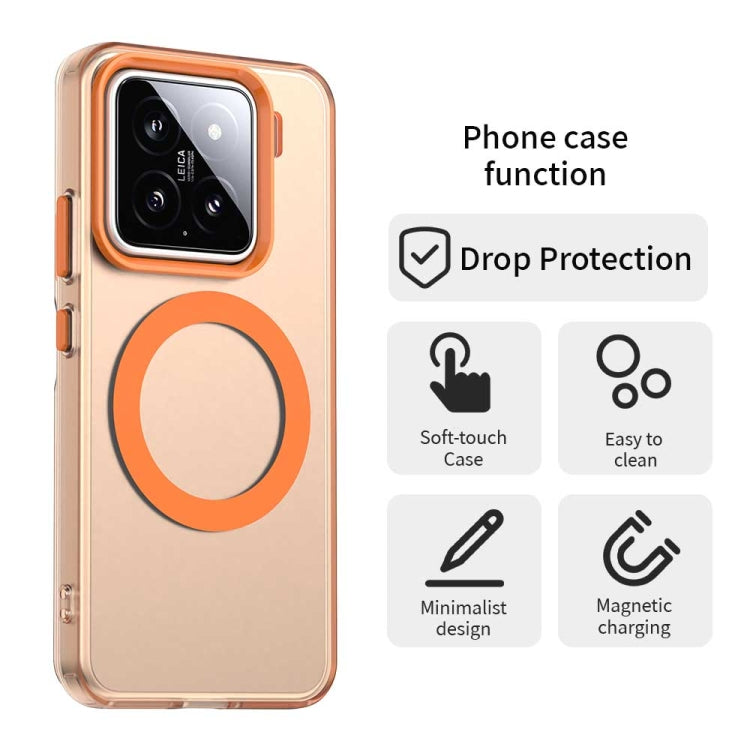 For Xiaomi 15 Candy Magsafe PC Hybrid TPU Phone Case