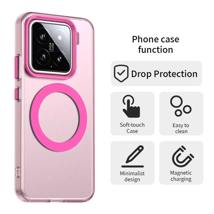 For Xiaomi 15 Candy Magsafe PC Hybrid TPU Phone Case