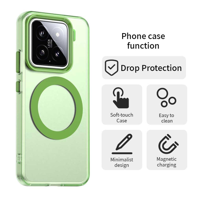 For Xiaomi 15 Candy Magsafe PC Hybrid TPU Phone Case