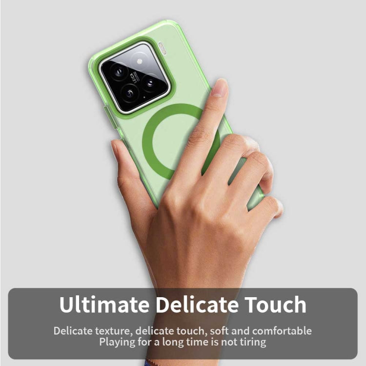 For Xiaomi 15 Candy Magsafe PC Hybrid TPU Phone Case