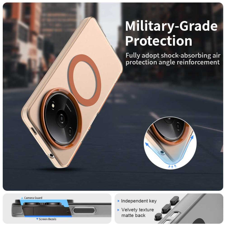 For Xiaomi Poco C61 Candy Magsafe PC Hybrid TPU Phone Case