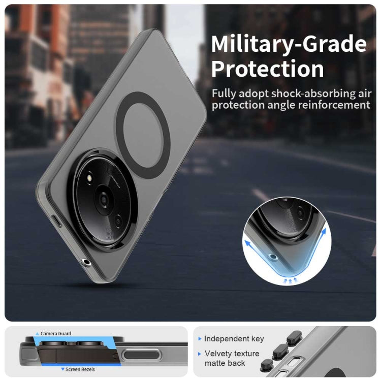 For Xiaomi Poco C61 Candy Magsafe PC Hybrid TPU Phone Case