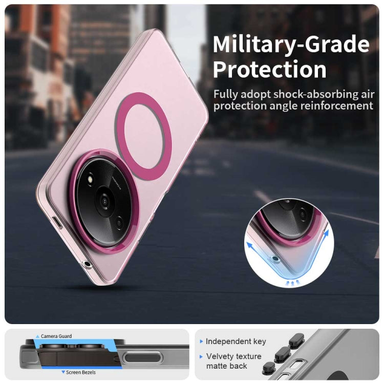 For Xiaomi Poco C61 Candy Magsafe PC Hybrid TPU Phone Case