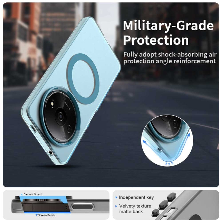 For Xiaomi Poco C61 Candy Magsafe PC Hybrid TPU Phone Case