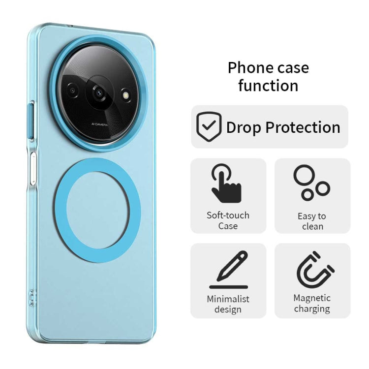 For Xiaomi Poco C61 Candy Magsafe PC Hybrid TPU Phone Case