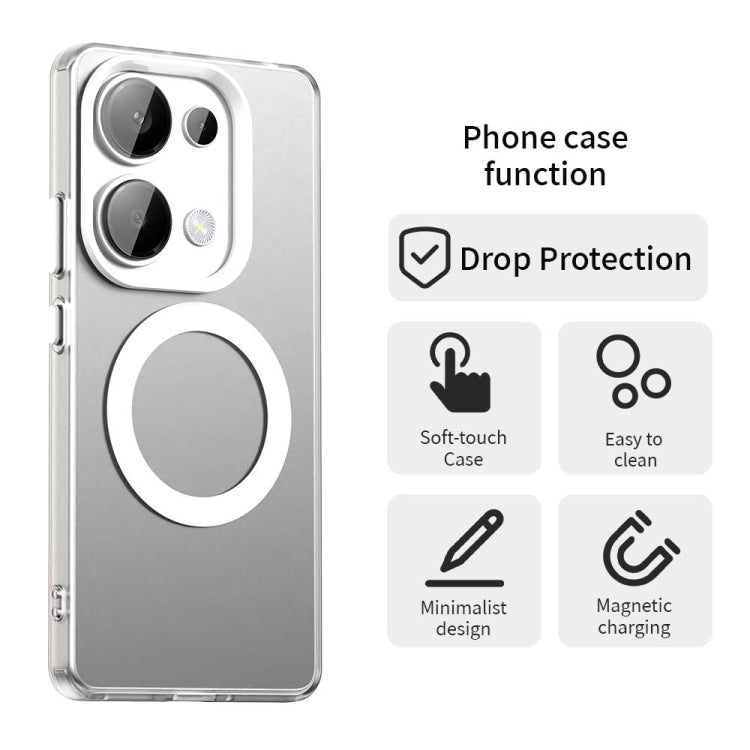 For Xiaomi Poco M6 Pro 4G Candy Magsafe PC Hybrid TPU Phone Case