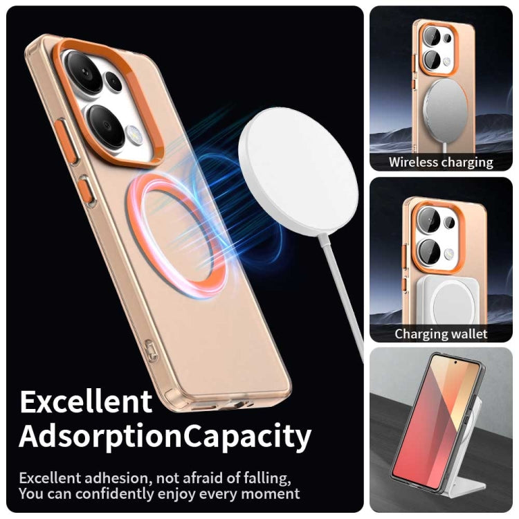 For Xiaomi Poco M6 Pro 4G Candy Magsafe PC Hybrid TPU Phone Case