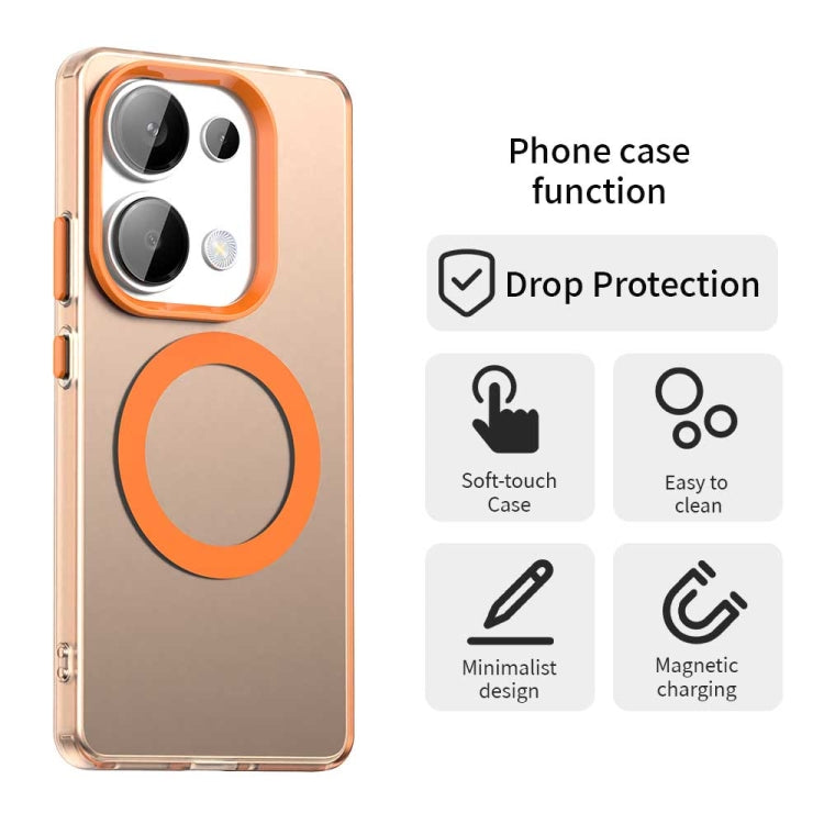 For Xiaomi Poco M6 Pro 4G Candy Magsafe PC Hybrid TPU Phone Case