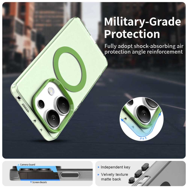 For Xiaomi Poco M6 Pro 4G Candy Magsafe PC Hybrid TPU Phone Case