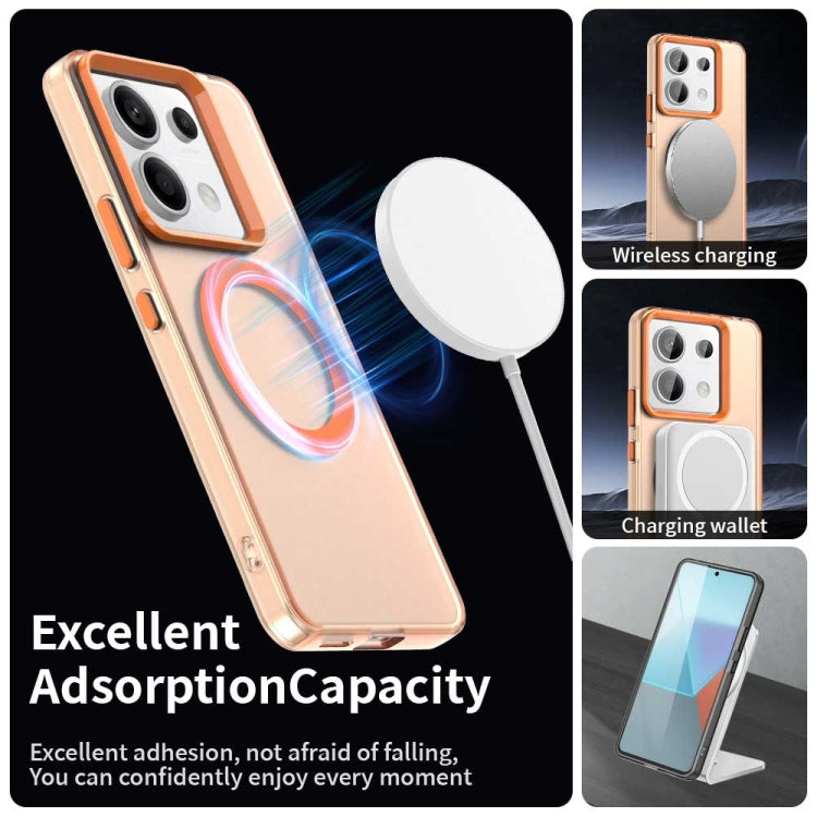 For Xiaomi Poco X6 5G Candy Magsafe PC Hybrid TPU Phone Case