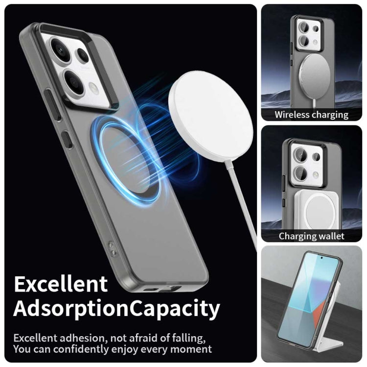 For Xiaomi Poco X6 5G Candy Magsafe PC Hybrid TPU Phone Case