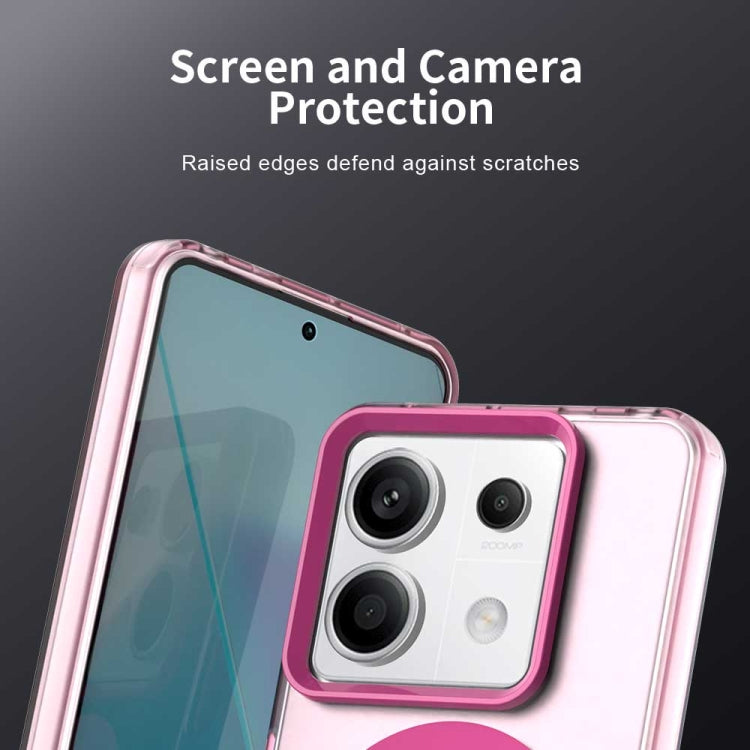 For Xiaomi Poco X6 5G Candy Magsafe PC Hybrid TPU Phone Case