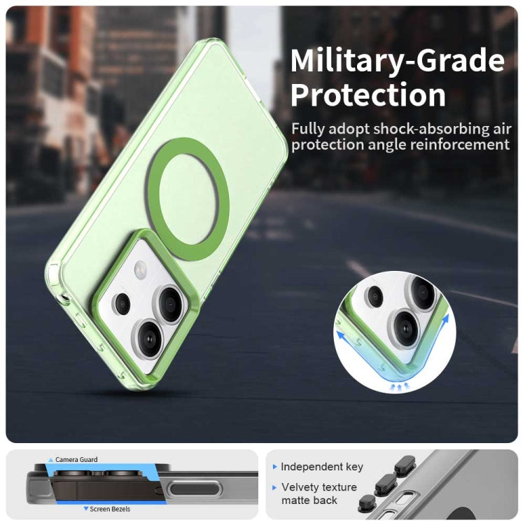 For Xiaomi Poco X6 5G Candy Magsafe PC Hybrid TPU Phone Case