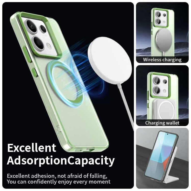 For Xiaomi Poco X6 5G Candy Magsafe PC Hybrid TPU Phone Case