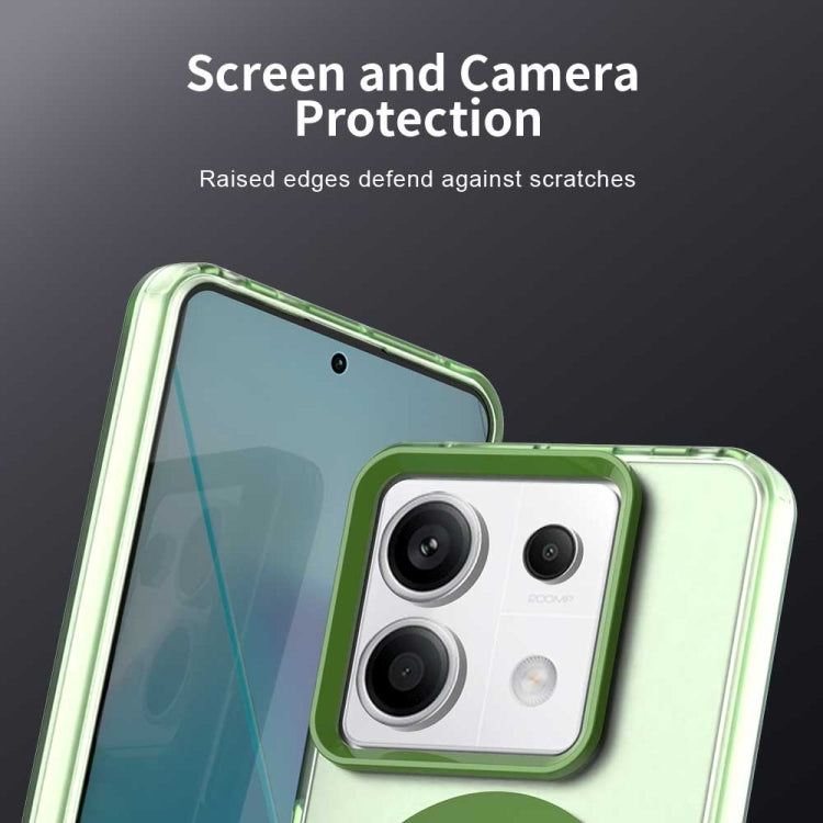For Xiaomi Poco X6 5G Candy Magsafe PC Hybrid TPU Phone Case