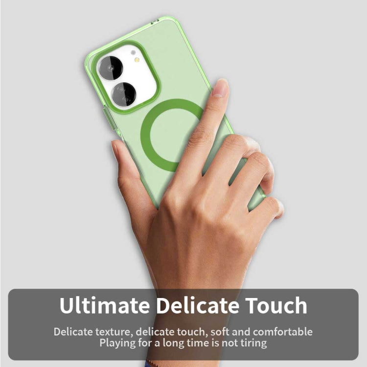 For Xiaomi Poco C65 Candy Magsafe PC Hybrid TPU Phone Case