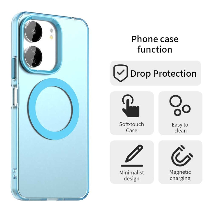 For Xiaomi Poco M6 5G Candy Magsafe PC Hybrid TPU Phone Case