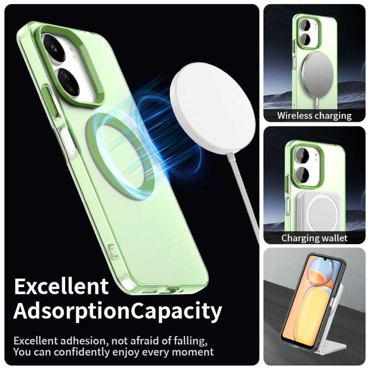 For Xiaomi Poco M6 5G Candy Magsafe PC Hybrid TPU Phone Case