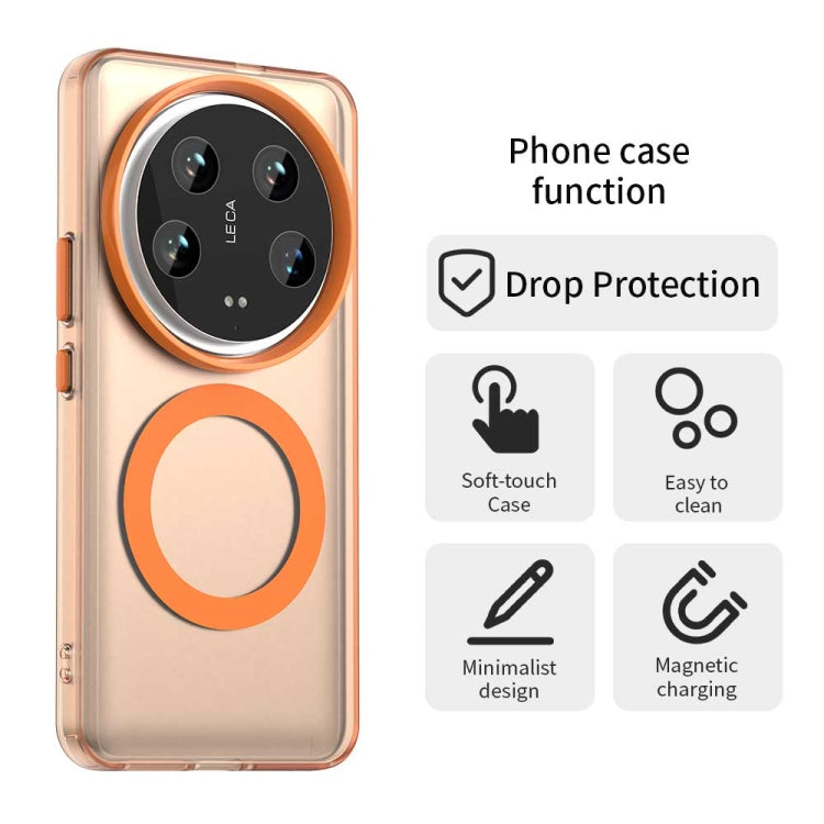 For Xiaomi 14 Ultra Candy Magsafe PC Hybrid TPU Phone Case