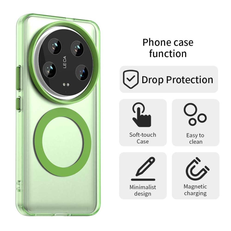 For Xiaomi 14 Ultra Candy Magsafe PC Hybrid TPU Phone Case