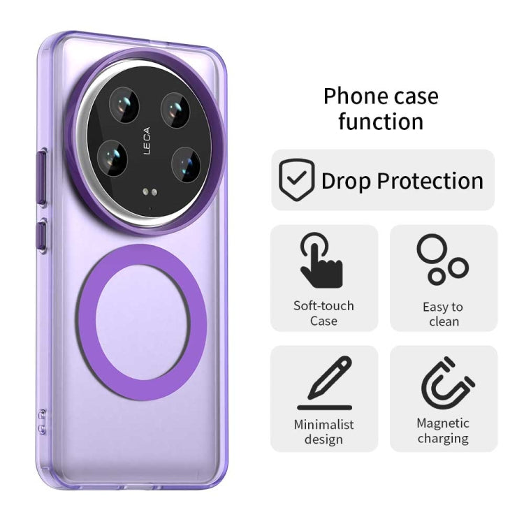 For Xiaomi 14 Ultra Candy Magsafe PC Hybrid TPU Phone Case
