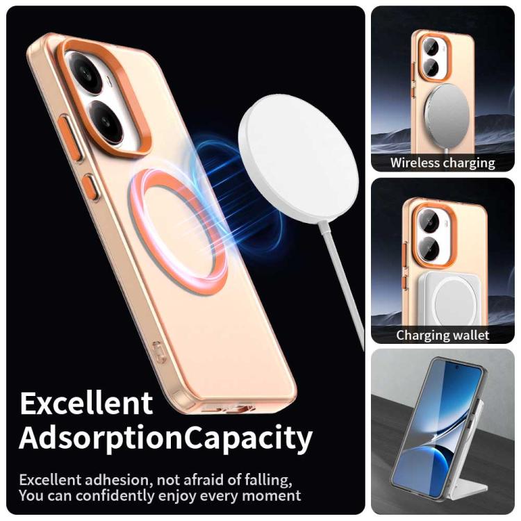For Xiaomi Poco X7 Pro Candy Magsafe PC Hybrid TPU Phone Case