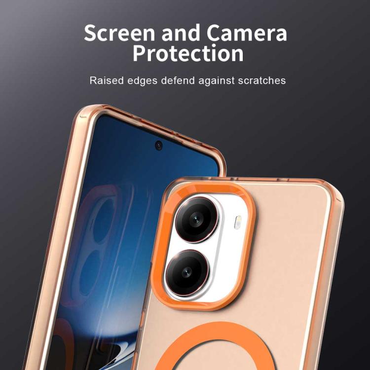 For Xiaomi Poco X7 Pro Candy Magsafe PC Hybrid TPU Phone Case