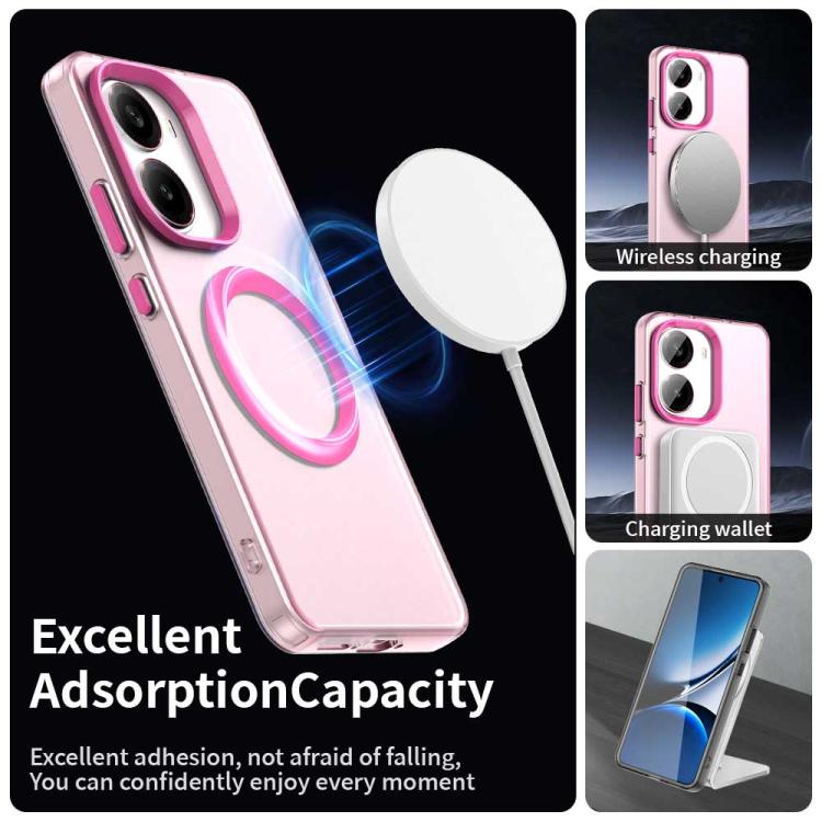 For Xiaomi Poco X7 Pro Candy Magsafe PC Hybrid TPU Phone Case